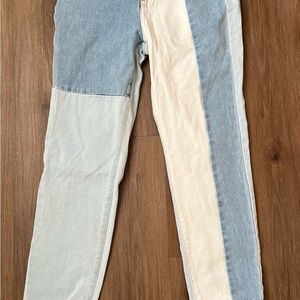Two-Tone Blue Women's PACSUN Jeans